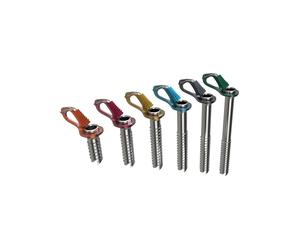 Blue Ice - Tornillos de hielo - Aero - Talla 10 cm - Gris Gris 10 cm