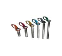 Blue Ice - Tornillos de hielo - Aero de Aluminio - Talla 13 cm - Gris Gris 13 cm
