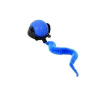 (blue)Interactive Rolling Cat Toy Ball, Self Rolling Dog Ball Interactive Cat Toys