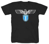 Blue is The colour Ultras Roma - Camiseta de fútbol con diseño del club de fútbol de Roma Ultra Calcio FC, color negro, Negro , M