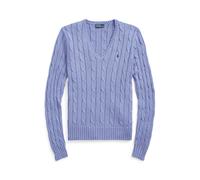 POLO RALPH LAUREN Pullover Slim Fit KIMBERLY azul claro | XL