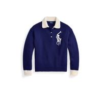 Blue Jersey de rugby de lana con Big Pony XXL