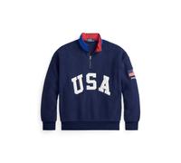 Blue Jersey de tejido polar con bandera XS