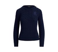 Blue Jersey en punto de ochos con botones XL