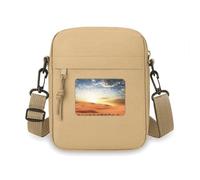 Blue journey Silk Road Camel Desert - Bolso cruzado para teléfono celular, bolso de mano, mini bolso de hombro