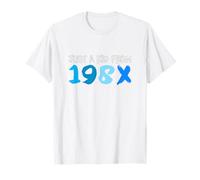 Blue Just A Kid from 198x WT Blue Graphic Camiseta