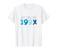 Blue Just A Kid from 199x WT Blue Graphic Camiseta