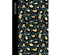 Blue Leopard Print Notebook: College Ruled Cheetah Print Journal for Creative Writers or Personal Use, Neat Gift for Women, girls, or anyone love Animals, Size 6”x 9”, Great for Writing Down Daily.