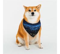 Blue Lights in The City at Night - Bandana para perros pequeños, medianos y grandes, pañuelo triangular para gatos o niños