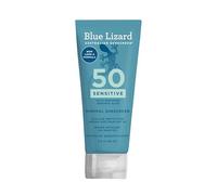 Blue LIZARD - Protector solar mineral sensible - Sin químicos activos - SPF 50+ UVA/UVB Protección, tubo de 3.5 oz