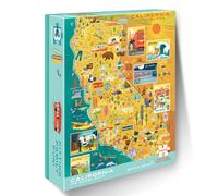 Blue Lobster 1000 Piece Puzzle (California: The Golden State)