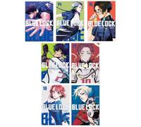 Blue Lock Series 7-Book Collection Set (Vol.13-Vol.19) - High-Stakes Soccer Manga for Sports and Action Fans