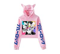 Blue Lock Sudadera Anime con Capucha, Estilo Kawaii con Orejas de Gato,Mujer Niña Hoody Cosplay Sweatshirt