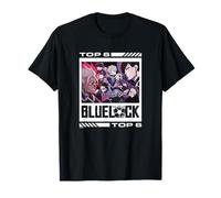 Blue Lock Top 6 The Best Players Big Chest Panel Portrait Camiseta