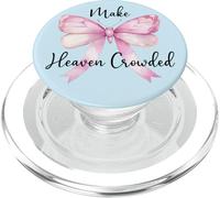 Blue Make Heaven Crowded Women Christian Jesus Love in Faith PopSockets PopGrip para MagSafe