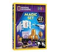 Blue Marble National Geographic Kids Magic Set - 45 trucos de magia para que los niños realicen con instrucciones paso a paso en video para cada truco proporcionado por un mago profesional, juguetes