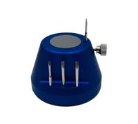 (Blue)Metal Screwdriver Bit Watch Repair Holder Tool With Various Screwdriver Heads for Easy Adjustment Grey