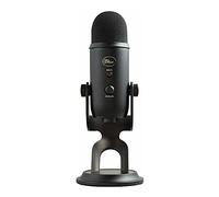 Blue Microphones Yeti Blackout USB Micrófono Streamer y Podcaster Bundle con accesorios para creador/productor (4 artículos)