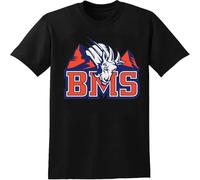 Blue Mountain State T Shirt Graphic Mens Basic Unisex Cotton Casual tee Black XXL