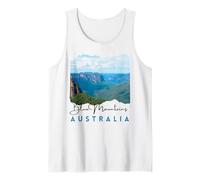 Blue Mountains Sydney NSW Australia Tourist Souvenir Mujer Camiseta sin Mangas