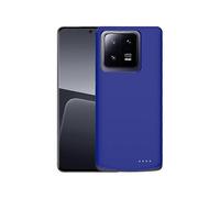 (Blue, Multicolor) For Xiaomi 13 Pro 5G 6800mAh Soft Edge Charger Back Case Phone Rechargeable Extended Battery - Black