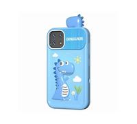(Blue, Multicolor) P1 Plus 2.8-inch Screen Kids Phone Camera Toy Puzzle Games Dual Lens Camera with 32G Memory Card - B