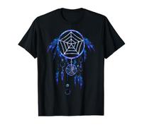 Blue Native American Indian Dream Catcher Southwest USA Art Camiseta gráfica económica