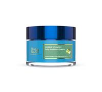 Blue Nectar Crema facial natural con vitamina C para una piel radiante, eliminación de manchas oscuras con aceite de manzana verde y almendras (13 hierbas, 50 g)