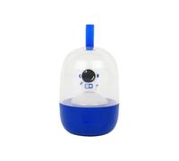 (Blue) New Upgraded Touch Bedside Table Lamp - Modern Small Lamp for Bedroom Living Room Nightstand, Portable Desk Lamp