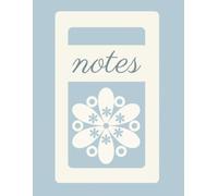 Blue Notebook | Banff | The Lace Edit | Large Minimalist Lined Notebook | 120 Pages | 8.5 x 11: Inspired by the Canadian Rockies • Premium Matte Cover • Elegant Everyday Stationery