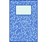 Blue notebook: basic cute and potable notebook for work, school, or day-to-day planning. Paper back ||6x9|| 100 pages multiple colors