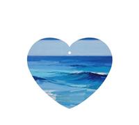 Blue Ocean - Ambientador para coche, juego de difusor perfumado, 4 piezas, fragancia de larga duración para coche, hogar y armario