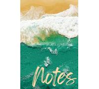 Blue Ocean Waves Journal, 169 pages, 5.5” x 8.5” perfect size, Notebook for Women Men, College Ruled Lined Journal, 90 GSM Cream ColPaper, Plastic ... Journals for Work School Note Taking Business