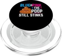 Blue or Pink The Poop Still Stinks Baby Anuncio PopSockets PopGrip para MagSafe