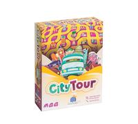Blue Orange City Tour - Juego de Mesa cooperativo - Tema del autobús turístico - Dificultad Creciente - Ideal para Amigos o Familiares - A Partir de 7 años