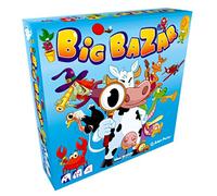 Blue Orange Games | Big Bazar | Juego de Mesa | Agilidad y Reflejos | Prueba Tus Habilidades | Identifica Patrones y Encuentra Respuestas | 2-6 Jugadores | Español | Temática: Animales