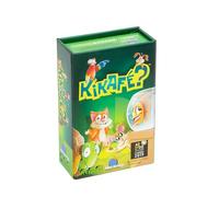 Blue Orange Kikafé - Juego de Cartas de Velocidad, Memoria y Ambiente con Animales, multijugador, Juego Divertido y Divertido en Familia con niños, a Partir de 6 años