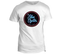 Blue Oyster Bar T-Shirt 80s Police Academy Retro Movie Film Gift tee