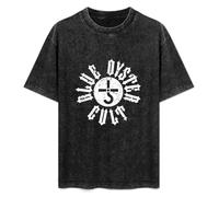 Blue Oyster Cult Logo American Rock Band Reaper Unisex T-Shirt Printed tee Graphic Top Men Black Shirt L