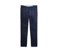 Blue Pantalón chino elástico Slim Fit lavado 38