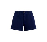 Blue Pantalón corto de chino de algodón ES 46