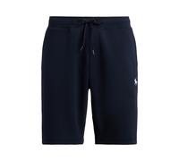 Blue Pantalón corto de punto doble XL