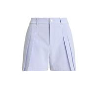 Blue Pantalón corto de sirsaca plisado 32