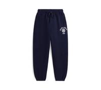Blue Pantalón jogger de punto de rizo francés S