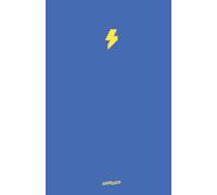 Blue Paperback Notebook - Dotted Pages - 8.5 x 5.5 Inch - Pixel Thunder: Perfect for notes, sketches, journaling, and creative projects