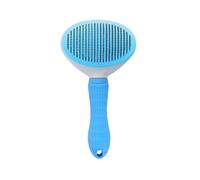 (Blue)Pet Hair Shedding Comb Dog Cat Brush Grooming Tool Hair Removal Comb Hair Brush Trimmer Combs For Cats Dogs