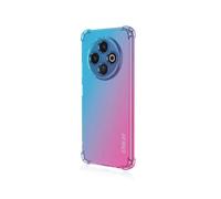 (Blue Pink, Multicolor) For TECNO Spark 30C 4G TPU Case ENKAY Thickened Four Corner Drop-proof Phone Back Cover - Purple Gol