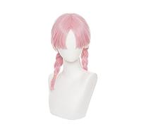 Blue Poison Cosplay Peluca Juego Arknights Rosa Trenza Pelo Sintético Resistente al Calor Blue Poison Peruca Anime Halloween Fiesta Pelucas