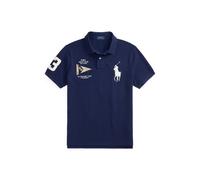 Blue Polo con Big Pony Custom Slim Fit XXL