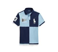 Blue Polo Custom Slim Fit con Big Pony S